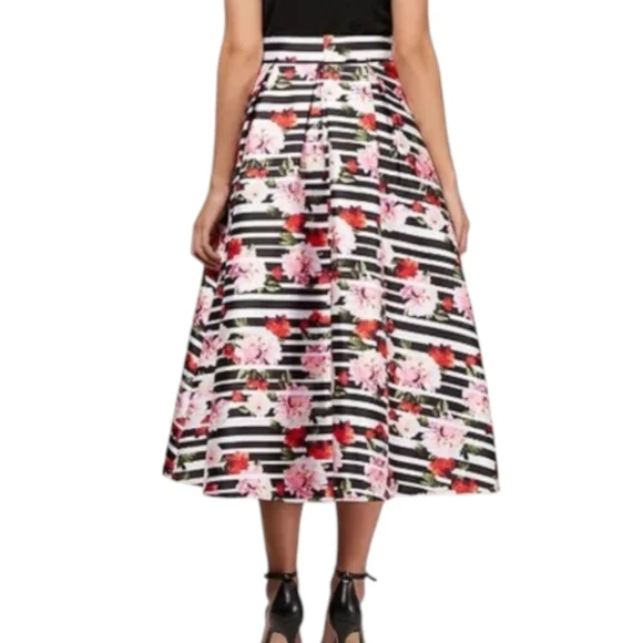 SLNY Floral Flare Sleeveless Dress... Size 16 - Picture 3 of 10